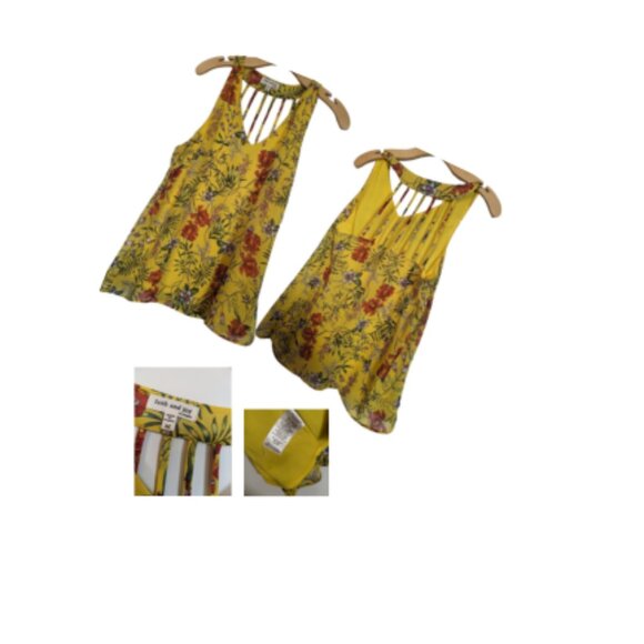 Faith & Joy, Floral Blouse M - Picture 3 of 5